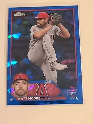 2023 Topps Chrome Sapphire Update USCS274 Matt Moore Angels Free Ship • $1.95