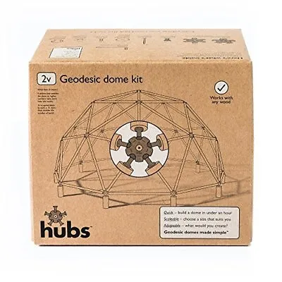 Geodesic Dome Kit - Scalable - DIY - Garden Building - Architecture - • $342.36