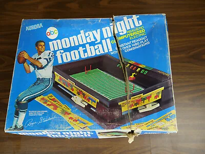 1972 ABC MONDAY NIGHT Computer FOOTBALL GAME In Original Box - ROGER STAUBACH  • $50