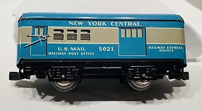 Marx No. 5021 NYC U.S. Mail Car - 6 Inch / 4 Wheel / Plastic Knuckle Couplers • $60