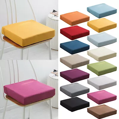 $28.99 • Buy Home Chair Cushion Seat Pads OUTDOOR Tie On Garden Patio REMOVBLE COVER AU