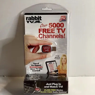 Rabbit TV  Watch Over 5000 Free TV Internet Channels As Seen On TV • $12.32