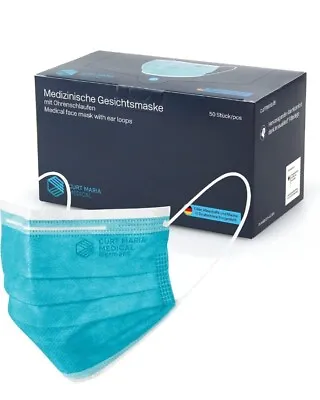 Face Masks 3-Ply Disposable Surgical   - 4 Pack Of 50 • £7.99