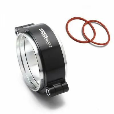 For 4 Inch 102mm Aluminum HD Clamp Intake V-band Clamp Intercooler Pipe Black • $34.95