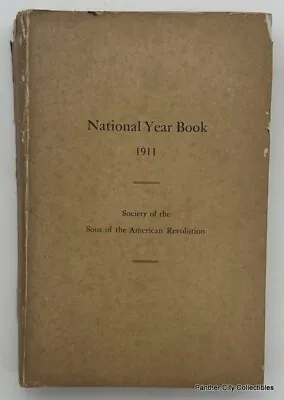 $19.95 • Buy 1911 National Yearbook Society Of The Sons Of The American Revolution Americana