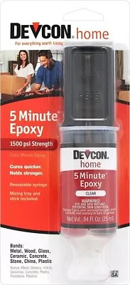 Devcon 20845 High Strength 5-minute Epoxy 25 ML • $7.85