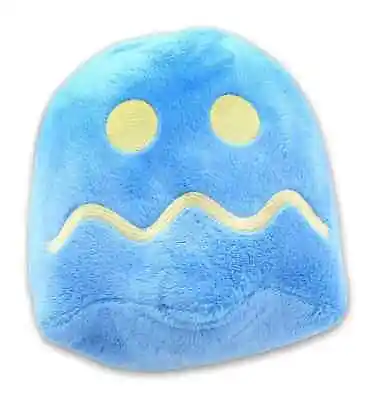 Blue Pellet Ghost Pac-Man Toys 7 Inch Tall Plush Soft .New Official Pac Man Toy. • $21.99