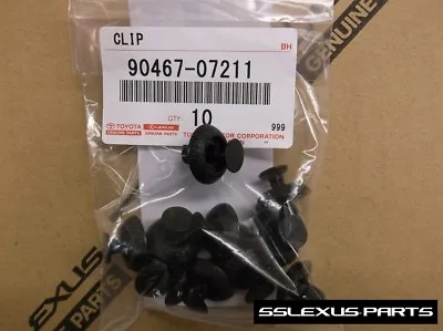 $17.50 • Buy Lexus GX460 (2010-2018) OEM Genuine Plastic ENGINE COVER CLIPS (x10)