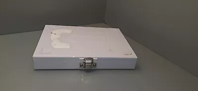 Hs  Microscope Slide Box  White Case Storage Holds 100 Slides • $5.80