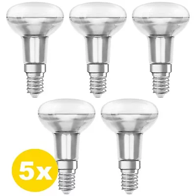 R50 Spotlight Clear Bulbs (40w) Watt SES E14 Reflector Spot Light X 5 • £13.99