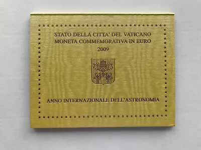 VATICAN - 2 € Euro Commemorative Coin 2009 - International Year Of Astronomy • $84