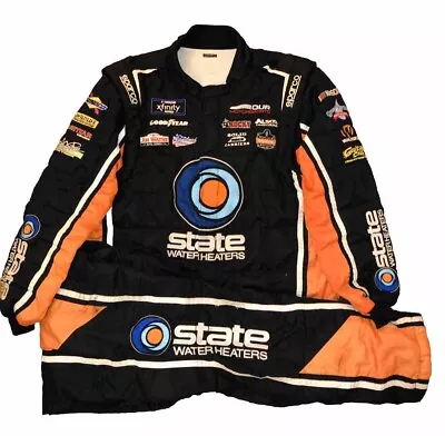 XL 38W X 34L Nascar Pit Crew Firesuit SFI State Water Heaters Jeb Burton • $289.99