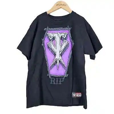 Undertaker Shirt WWE Authentic Wrestling Tombstone RIP Graphic Tee Boys Youth M • £16.07