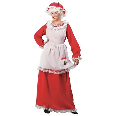 Mrs Claus Costume Adult Christmas Fancy Dress • $33.62