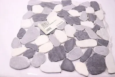 Emser TileCultura Pebble Mosaic Honed Spring Floor & Wall Tile 12  X 12  • $7.09