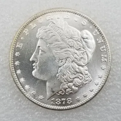 1878 S Morgan Dollar BU Uncirculated Mint State 90% Silver $1 US Coin Hot！ • $39.99