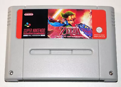 *PAL Version* The Legend Of Zelda A Link To The Past Redux English Game For SNES • £35.99