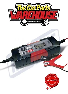 MAYPOLE MP7423 Electronic Car Battery Charger 4A Fast Trickle Pulse Modes 4 AMP • £24.95