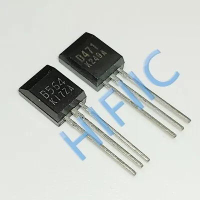 1Pairs/5Pairs 2SB564-K 2SD471-K  (B564 D471) Transistors TO92 • $2.50