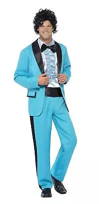 Smiffys 80s Prom King Costume Blue (Size M) • $47.94