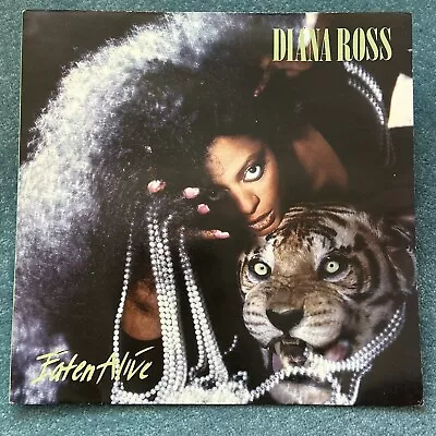 Diana Ross - Eaten Alive - Vinyl LP Record - 1985 - ROSS2     EJ240408 1 • £9.95