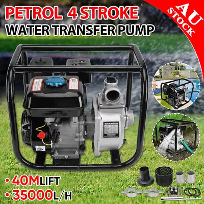 Petrol Water Pump Water Transfer Pump 2 Inch Fire Fighting Irrigation 4 Stroke • $196.95