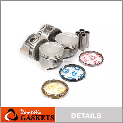 Fit 92-95 Honda Civic VX 1.5L SOHC VTEC Pistons & R?ings Set D15Z1 • $55.95