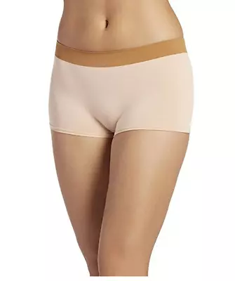 $9.50 • Buy Jockey Women's Underwear Modern Micro Seamfree Boyshort,Beige,Size:5