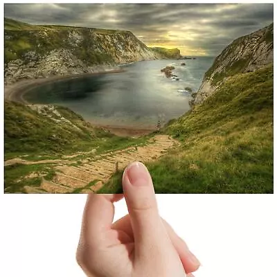 Man O War Cove England Nature Small Photograph 6 X4  Art Print Photo Gift #16119 • $4.97