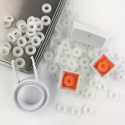 120pcs/set Keycap Mute Silencer O-Ring Switch Dampeners For Mechanical Keyboard • $20.68