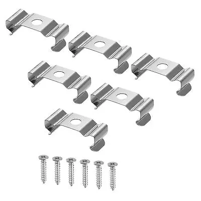 20pcs T5 LED Light Bulbs Clips Fluorescent Tube Fixture Holder Clamps With Screw • £8.61