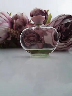 Coty  Vintage Perfume Bottle - L'Aimant? Pink Lid Green Perfume • £18