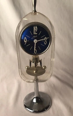 $279.99 • Buy Vintage Schmid-schlenker 60s 70s Atomic Space Age Mantel Clock West Germany MCM