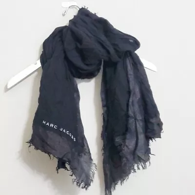 Marc Jacobs Black And Gray Scarf • $28.20