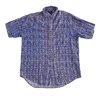 Now Abstract Mens Shirt Vintage 90s - Large • $14.57