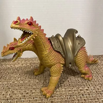 Vintage Imperial Two Headed Dragon Dinosaur Knights Daggers Battle Beast 1984 • $31.99