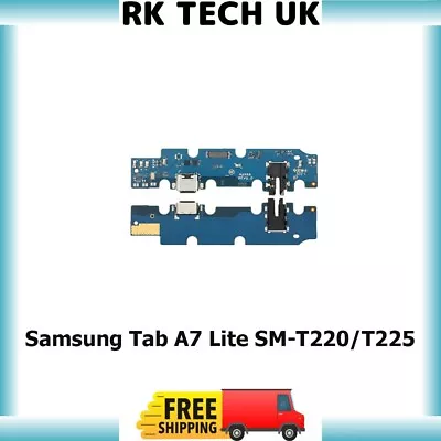 Samsung Galaxy Tab A7 Lite SM-T220 / T225 Charging Port Dock Connector Unit Mic • £6.29