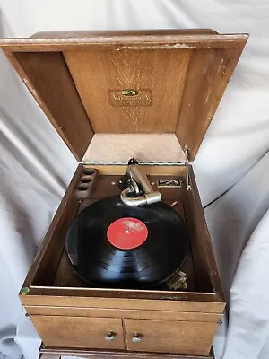 Victor Victrola VV-IX Talking Machine Phonograph Works Great Comes With Crank • $250