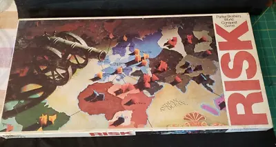 VINTAGE Risk 1980 Complete Clean Classic Board Game Parker Brothers No. 44 War • $12.99