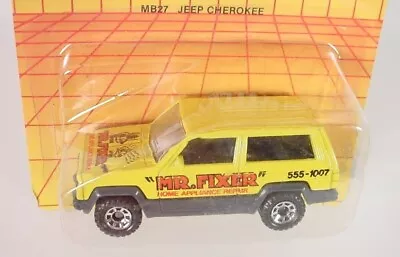 Matchbox # 27 Yellow Jeep Cherokee Mb27-d4 • $5.34