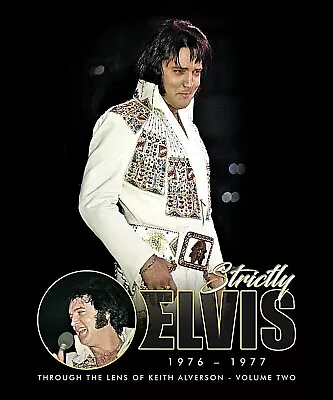 ELVIS PRESLEY HARDBACK COLOR PHOTO BOOK  -  STRICTLY ELVIS  - Volume 2 - 2018  • $114.99