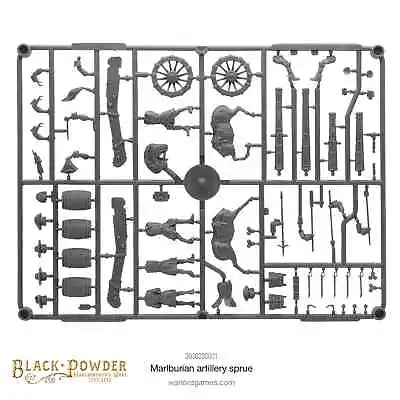 Marlburian Field Artillery Sprue - Wargames Factory / Warlord Games • $19.66