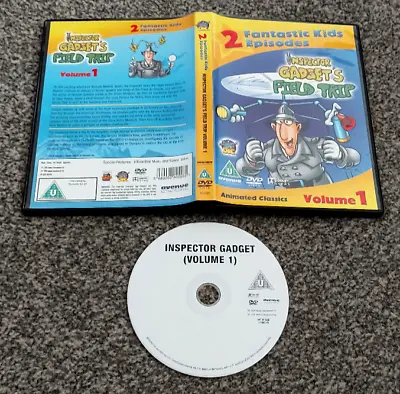 Inspector Gadget Field Trip Volume 1 Animated Classics Kids Children Pal Dvd • £1.50