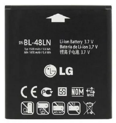 $6.99 • Buy LG BL-48LN Cellphone Battery Replacement 1520mAh 3.7V For MyTouch Q 4G Slider