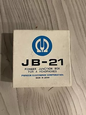 Antique Vintage Pioneer Stereo Hi-Fi Junction Box JB-21 Japan • $34.99
