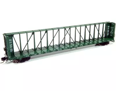 Rapido ~ N Scale ~ New 2024 ~ Centerbeam Lumber Car ~ BC Rail 730489 ~ 562001-6 • $38.72