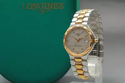 [Exc+5 W/Case.Card ] Longines Conquest V.H.P Quartz L1.613.3 Men's Watch • $275