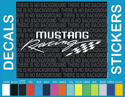 9  Ford Mustang Racing Pony Horse Truck Car Window Decal Sticker • $2.50