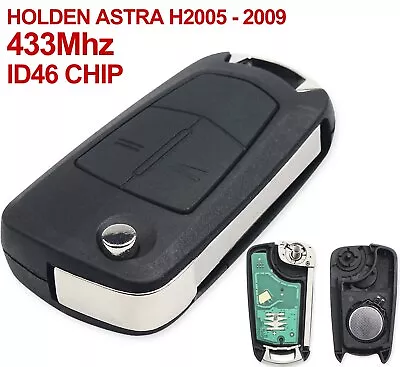 Complete Key 2 Buttons For HOLDEN ASTRA H 2005-2009 Fits Remote Control Flip Fob • $25.99