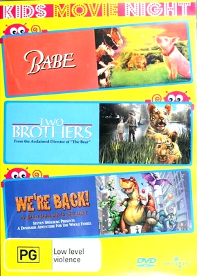 £23.10 • Buy BABE / TWO BROTHERS / WE'RE BACK DVD - Kids Movie Triple Pack
